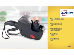 PL1/8 prijstang, zwart