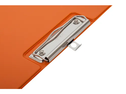 Klembordmap MAUL A4 staand met penlus PVC neon oranje