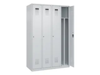 locker voor scheiding van kleding,HxBxD 1850x1200x500mm,4vak - 1