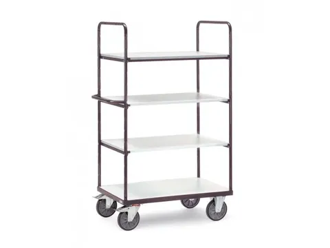 Esd-etagewagens 9301 4 Etages 600kg Laadvlak 1000x600mm