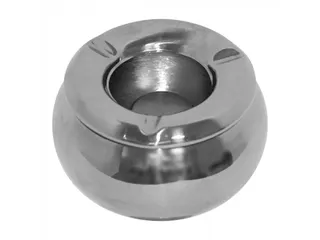 Terrasasbak rond rvs Ø10cm - 1