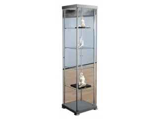 Vitrine Design Hxbxd 1800x425x425mm 4 Glazen Legborden - 2