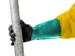 Handschoen Alphatec 58-535W Antraciet Groen Volledig Gecoat Maat 9
