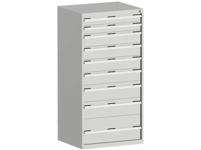 ladekast,HxBxD 1600x800x650mm,9lade(n),lade voor zware lasten