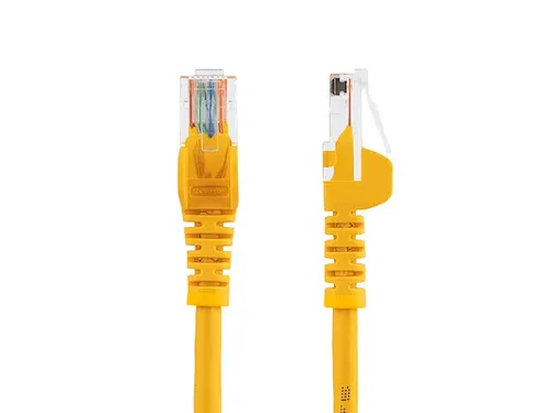2m Cat5e patchkabel met snagless RJ45 connectors geel