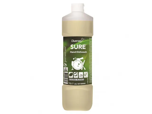 SURE Hand Dishwash Afwas en Ontvetter W207 6x1 Liter