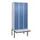 locker met bank,HxBxD 2120x900x815mm,3vak,vak B 300mm,cil.-slot