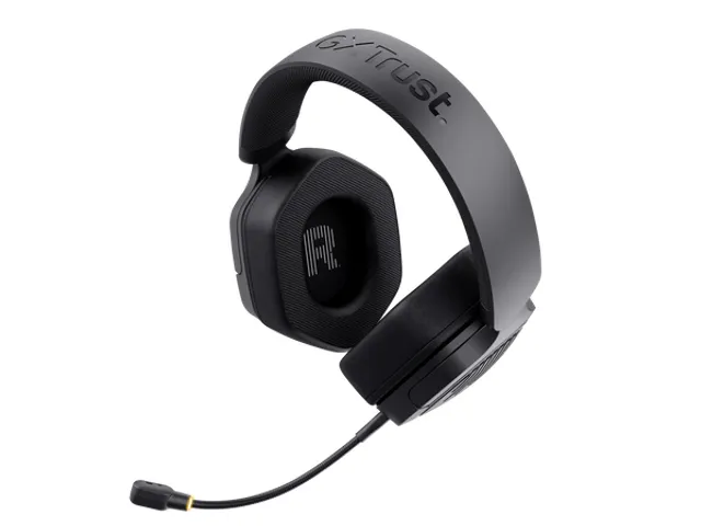 Trust GXT 493 Carus Draadloze gaming headset Zwart over-ear
