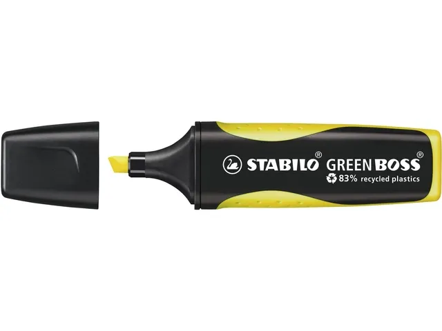 Markeerstift Stabilo Boss Green Geel