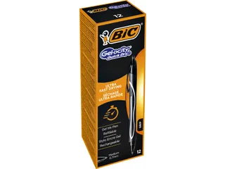 Gelschrijver Bic Gel-ocity quick dry medium zwart - 7