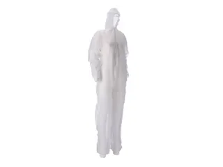 Coverall PP Non Woven Maat XXL Wit Ritssluiting 50 Stuks - 5