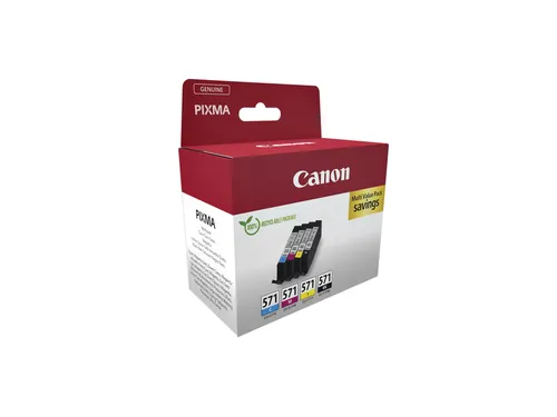 Canon CLI-571 multipack zwart + 3 kleuren origineel