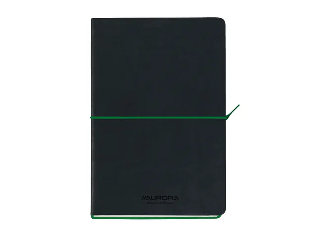 Carnet de notes Aurora Tesoro A5 192 pages ligné 80g vert
