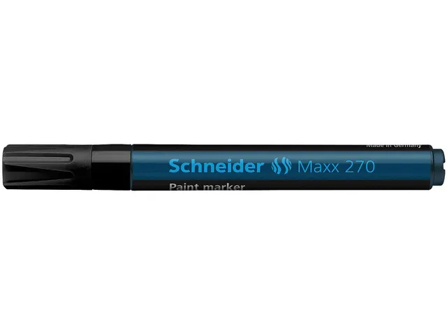 Lakmarker Schneider Maxx 270 1-3 mm zwart