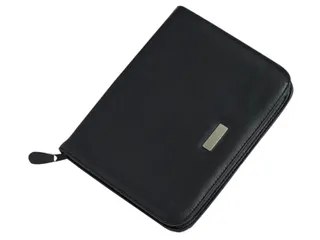 Schrijfmap Rillstab Excellent deluxe A5 lederlook zwart - 1