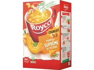 Minute Soup Pompoensuprême Met Croutons Doos 20 Stuks - 1