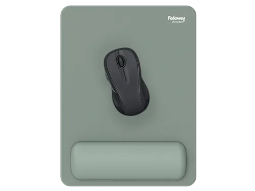 Muismat met polssteun Fellowes Breyta XL saliegroen 21x28cm