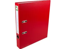 ordner A4 uit PP en papier rug van 50 mm rood