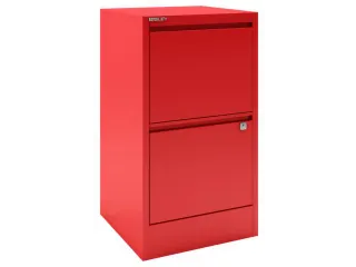 hangmappenkast HxBxD 672x413x400mm 2hangmappenframes rood - 2