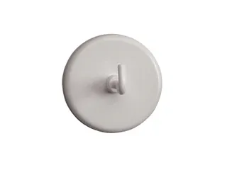 Magneet met haak MAUL 47mm trekkracht 12kg wit 5 stuks - 2