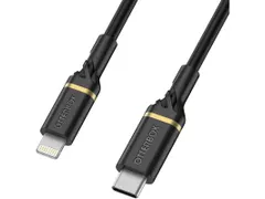 OtterBox Standaard Datatransferkabel Lightning naar USB-C 2m zwart