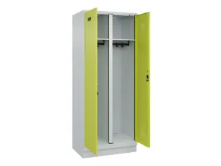 locker voor scheiding van kleding,HxBxD 1950x800x500mm,2vak - 1