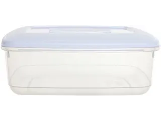 Vershouddoos Met Deksel Rechthoekig 3 Liter Transparant - 2