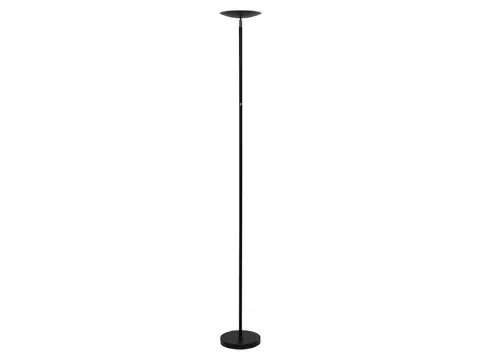 Vloerlamp MAUL Sphere LED dimbaar hoog 183cm zwart