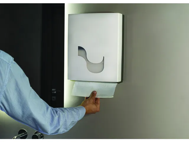 Handdoek dispenser Celtex V/Z-vouw wit