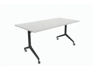 Schaffenburg Klaptafel 160x80cm Blad Krijtwit 25mm Frame Zwart - 1