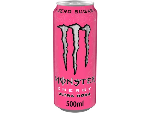 Energiedrank Monster ultra rosa blik suikervrij 500ml