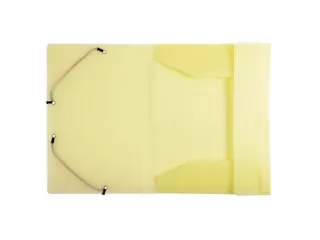 Elastomap 3kl PP A4 Chrom Pastel Geel - 4