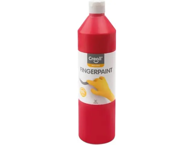 vingerverf Happy set met 10 flesjes 750 ml assorti