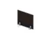 panneau de rehausse,p. table de bureau,CC-noir,BN2036-marron