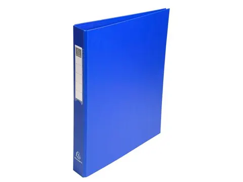 Ringmap PP A4 25mm 4 Rings Blauw