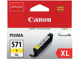 Inktcartridge Canon CLI-571XL geel - 2
