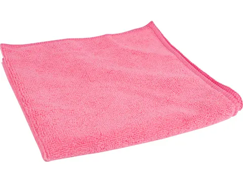 Microvezeldoek 40x40cm roze, pak van 10 stuks
