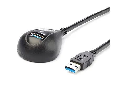 zwarte Desktop SuperSpeed USB 3.0 verlengkabel 1.5 Meter A naar A M/F