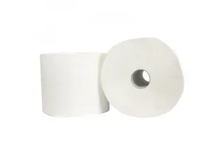 Poetspapier Industrierol verlijmd cellulose 2-laags 300 Meter 2 Rol - 2