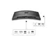 Ecran professionnel incurvé Philips 34B2U5900C 34 inch WUHD