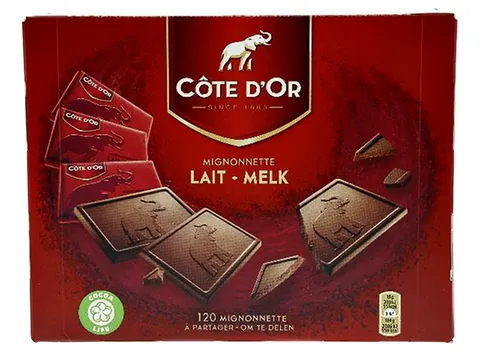 Chocolade Cote d'Or mignonnette melk 120x10 gram