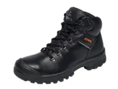 OUTLET Emma Billy hoge veiligheidsschoen S3 SR HRO Leer Zwart maat D-4
