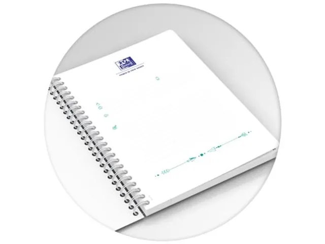 hardcover spiraalschrift A5 60 vel geruit 5 mm