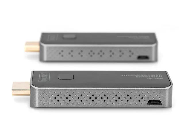 Digitus DS-55318 audio/video extender AV-zender & ontvanger Zwart