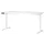 Elektrisch ihv bureau,HxBxD 720-1200x1600x800mm,blad wit
