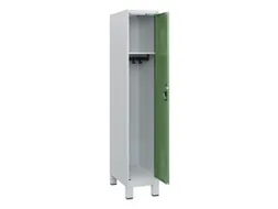 schoollocker,HxBxD 1630x300x500mm,1vak,vak B 300mm,cil.-slot,voeten