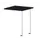 aanbouwtafel,i.h.v.,HxBxD 720-840x600x600mm,CC-zwart