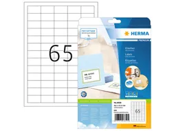 HERMA 8629 Premium etiketten A4 38,1x21,2mm Wit 650 stuks