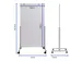 Mobiel Whiteboard MAULpro Easy2move 100x180cm