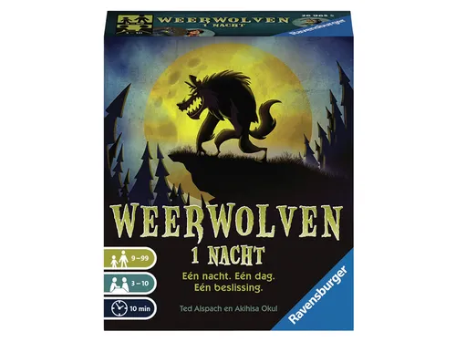 Kaartspel Weerwolven 1 nacht